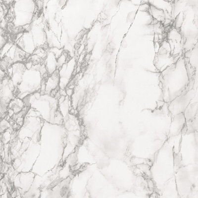 D-C-Fix Marmi Gloss Marble Effect Decorative Film (L)2M (W)675Mm Grey
