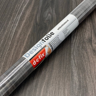 D-C-Fix Sheffield Oak Umbra Wood (5585) Sticky Back Furniture Wrap (L)15M (W)90Cm from B&Q
