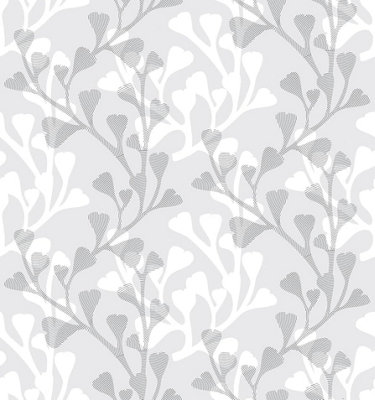 D-C-Fix Static Cling Window Film (No Adhesive) Ginkgo 45Cm X 1.5M 338-0036