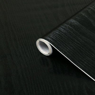 D-C-Fix Makeover Blackwood Woodgrain Self Adhesive Vinyl Stickyback Wrap Fablon 1M X 90Cm from B&Q