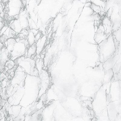 D-C-Fix Alkor Light Grey White Marble Sticky Back Plastic Self Adhesive Vinyl Film 1M X 45Cm