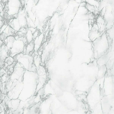 D-C-Fix Alkor Grey White Marble Film Sticky Back Plastic Vinyl Self Adhesive 2M X 45Cm