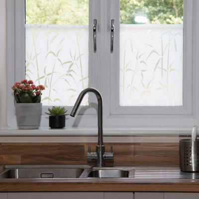 D-C-Fix Bamboo 67.5Cm X 1.5M Static Cling Vinyl Window Film For Privacy And Décor from B&Q