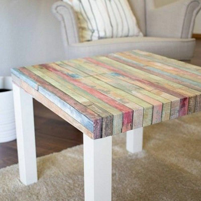 D-C-Fix Old Wood Wooden Scrapwood Sticky Back Plastic Self Adhesive Vinyl Film 1.5M X 45Cm