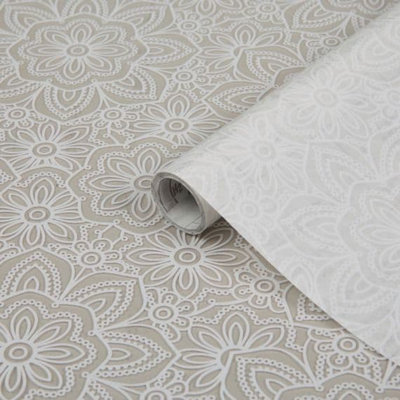 D-C-FixStatic Cling Window Film Candice67.5Cm X 1.5M from B&Q