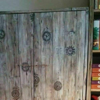 D-C-Fix 1M X 45Cm Makeover Old Wood Woodgrain Self Adhesive Stickyback Plastic Fablon from B&Q