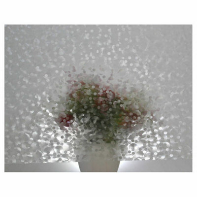 D-C-Fix Spots Privacy Glass Frosted Window Sticky Back Plastic Self Adhesive 2M X 45Cm from B&Q