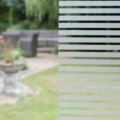 D C Fix  Clarity Static Cling Window Film - Frost/Clear - 45CMX10M - Image 5