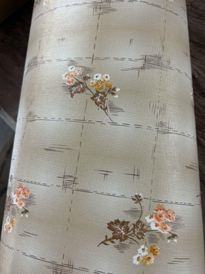 D-C-Fix 1M X 45Cm Brown Pretty Little Flowers Sticky 2803237