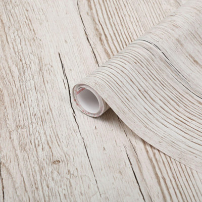 B&Q -  Pino Aurelio Woodgrain Self Adhesive Vinyl Wood Sticky Back Plastic 1M X 45Cm