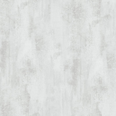 D-C-Fix White Granite Mid Sheen Concrete Effect Vinyl Self-Adhesive Film (L)2M (W)450Mm