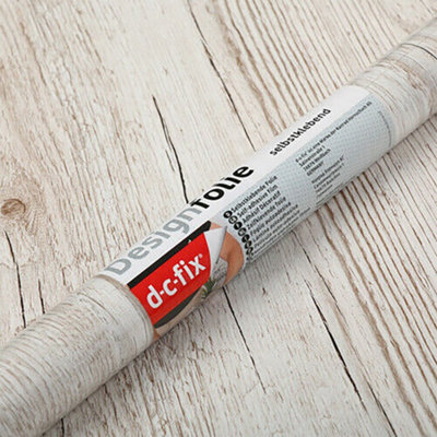 D-C-Fix Light Rustic Pine Wood Sticky Back Furniture Wrap (L)5M (W)90Cm from B&Q