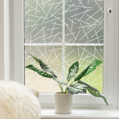 D-C-Fix Mikado Static Cling Window Film For Privacy And Décor 1.5M(L) 45Cm(W) from B&Q