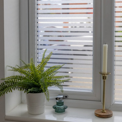 D-C-Fix Beam 45Cm X 1.5M Eco-Line Static Cling Vinyl Windfow Film For Privacy And Décor from B&Q