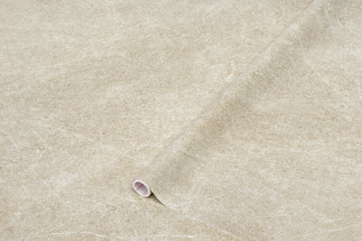 D-C-Fix Beige Stone Sticky Back Plastic Furniture Worktop Self Adhesive Wrap 1M X 45Cm from B&Q