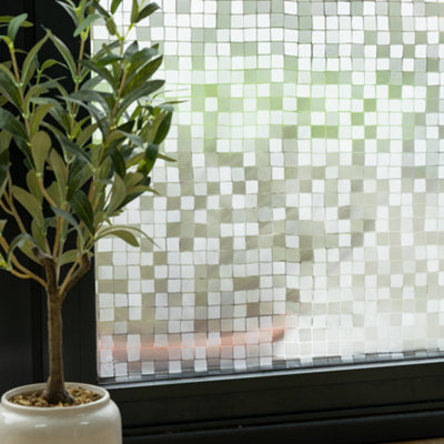 Noblessa Cobuk 90Cm X 1.5M Premium Static Cling Window Film For Privacy And Décor from B&Q
