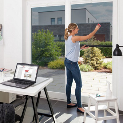 D-C-Fix Tinted Heat And Glare Protection 90Cm X 2M Static Cling Vinyl Window Film from B&Q