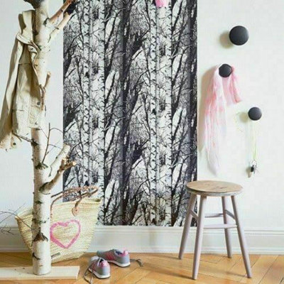D-C-Fix 1M X 45Cm Birch Trees Woodgrain Self Adhesive Sticky Back Plastic Vinyl Fablon from B&Q