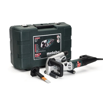 Metabo Mfe 40 240V1900W40mm Wall Chaser C/w 2 X 5" Diamond Blades Carry Case from B&Q