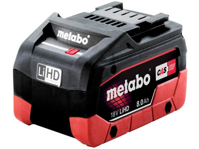 Metabo 625369000 Slide Battery Pack 18V 8.0Ah Lihd Mpt625369