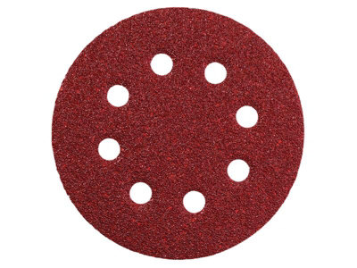 Metabo Hook & Loop Sanding Disc 125Mm Assorted (Pack 25)