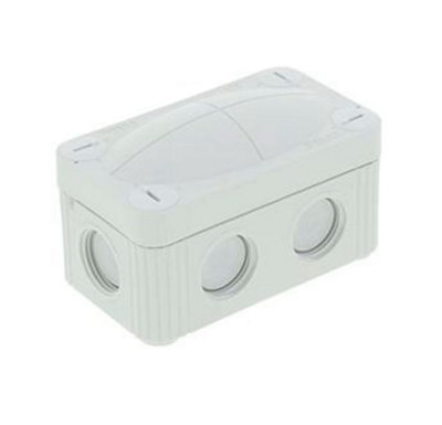 Wiska Combi 206 85mm X 49mm X 51mm Box Grey from B&Q