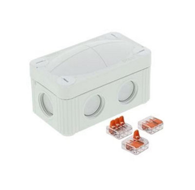 Wiska Combi 206 85mm X 49mm X 51mm Grey from B&Q