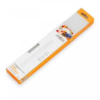 Steinel Cristal Glue Sticks 11 X 250 mm Transparent Hot Melt Adhesive 10 Pcs 250 G from B&Q
