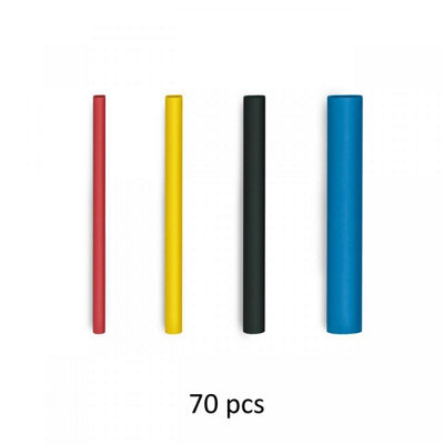 Steinel Shrink Tubings 1.64.8 mm Sleeving Tubing 70 Pcs from B&Q