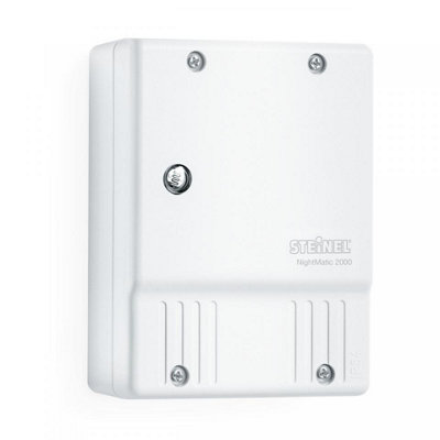 Steinel Nightmatic 2000 White Twilight Switch Photo-Cell Controller from B&Q