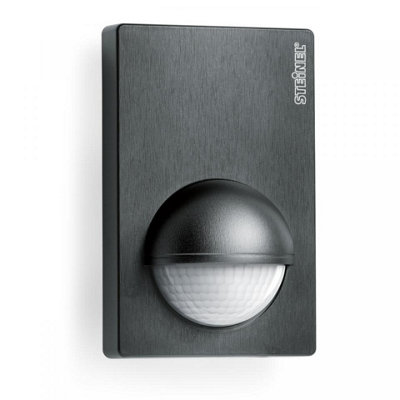 Steinel Is 180 Black Motion Sensor Adjustable Motion Detector 1000 W from B&Q