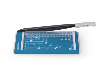 Dolle Dahle 502 Craft Creative A4 Self-Sharpening Stack Paper Guillotine TrimmerBlue from B&Q