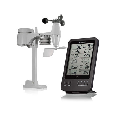 Bresser Weather Station 5-In-1 Weather Center With All-In-One Outdoor Sensor (With Dcf Radio Control Clock/German Model) - Image 2