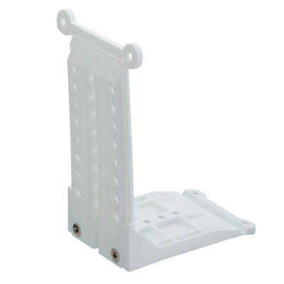 Hettich Sloping Ceiling Adapter Brackets For Sliding Door Profiles & Wardrobes 14004 from B&Q