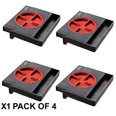 Bessey Av2 Hardwood Laminate Parquet Flooring Edge Adjustable Spacer Set Of 4 from B&Q
