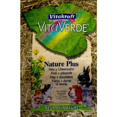 Vita Verde Hay & Dandelion 500G (Pack Of 6) from B&Q