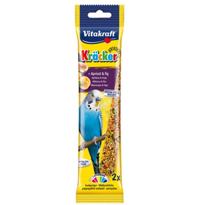 7 X Vitakraft Budgie Kräcker Apricot Fig Stick 2 Pack from B&Q