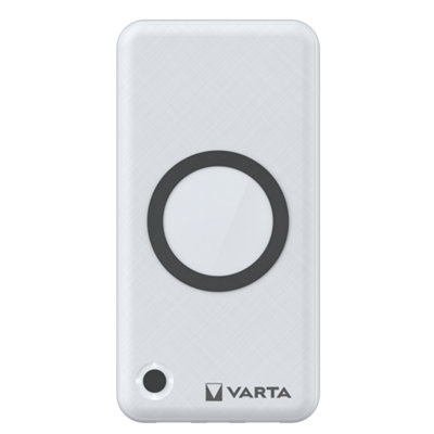 Varta Wireless White Portable Hybrid Power Bank 15000Mah