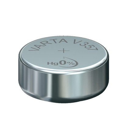 Varta Watch V357 Sr44 1.55 V Watch Battery High Drain 145 Mah (1 Blister) from B&Q