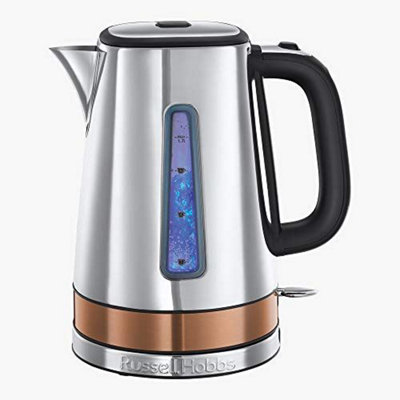 Russell Hobbs Luna Fast Boil Electric Kettle Cordless Stainless Steel 1.7 Litre from B&Q