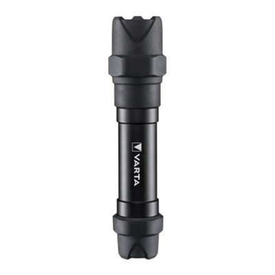 Varta Black 650Lm Led Battery-Powered Portable Flashlight from B&Q