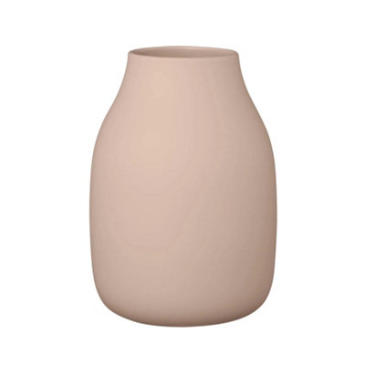 Blomus Colora Ceramic Vase LIndian Tan from B&Q