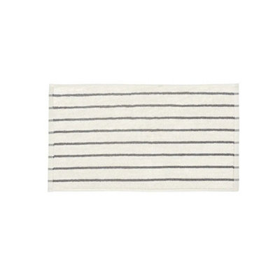 Blomus Arto Set Of 2 Narrow Stripes Guest Hand TowelMoonbeam/magnet from B&Q