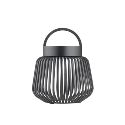Blomus Lito Steel Battery Led Lamp XsBlack from B&Q