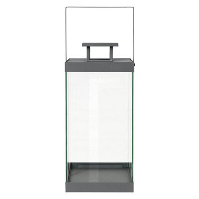 Blomus Finca Lantern LSteel Gray from B&Q