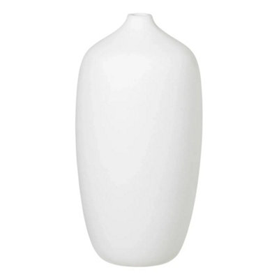 Blomus Ceola Ceramic Vase 25CmWhite from B&Q
