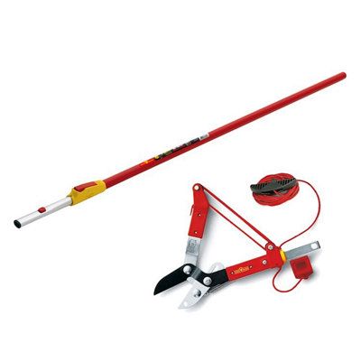 Wolf Garten Multi Change Rcm Anvil Tree Lopper With Zmv3 Telescopic Extendable Pole from B&Q