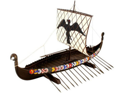 Revell Viking Ship Model Kit 1:50 Scale Historical Longship 05403 - Image 7