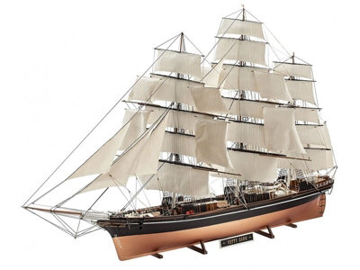 Revell Cutty Sark 1:96 Scale Model Kit 698 Pieces 91.4cm Long Unbuilt Unpainted - Image 6