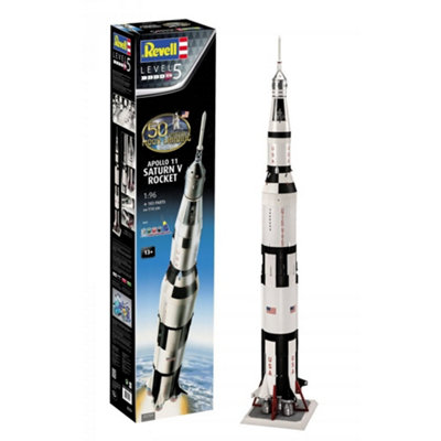 Revell Apollo 11 1:96 Saturn V Rocket Kit - 03704 183 parts 114cm - Image 7